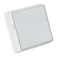 Терморегулятор Wi-Fi (механизм), STEKKER, 250В, 3500Вт, серия Эмили, RSW00-5119-01, белый фарфор, soft touch 50376