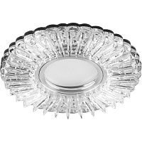 Светильник встраиваемый с белой LED подсветкой Feron CD900 потолочный MR16 G5.3 белый Светильник встраиваемый с белой LED подсветкой Feron CD900 потолочный MR16 G5.3 белый