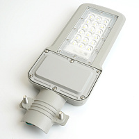 Светодиодный уличный консольный светильник Feron SP3040 30W 5000K 230V, серый 41547 Светодиодный уличный консольный светильник Feron SP3040 30W 5000K 230V, серый 41547