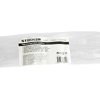 Термоусадочная трубка STEKKER HST-1260-100TR, длина 100 см., коэф. усадки 2:1, прозрачный 49012
