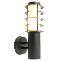 Светильник садово-парковый Feron DH046-B, Техно на стену, 18W E27 230V, черный 51526 Светильник садово-парковый Feron DH046-B, Техно на стену, 18W E27 230V, черный 51526