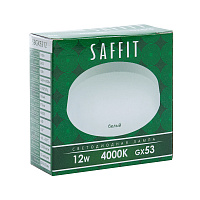 Лампа светодиодная SAFFIT SBGX5312 GX53 12W 230V 4000K 55189 Лампа светодиодная SAFFIT SBGX5312 GX53 12W 230V 4000K 55189