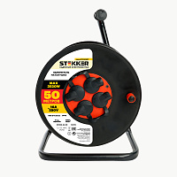 Удлинитель на катушке Stekker STD03-44-50 Standart 4-местный с/з ПВС 3*1,5, оранжевый, 16А, IP44, 50м (80104) 50173 Удлинитель на катушке Stekker STD03-44-50 Standart 4-местный с/з ПВС 3*1,5, оранжевый, 16А, IP44, 50м (80104) 50173