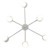 Светильник потолочный GX53 15Wx6, 230V, белый, AL270 GELA  Feron 53103