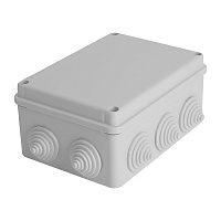 Коробка разветвительная STEKKER EBX20-310-55, 190*140*70мм, 10 вводов, IP55, светло-серая (GE41244) 40000 Коробка разветвительная STEKKER EBX20-310-55, 190*140*70мм, 10 вводов, IP55, светло-серая (GE41244) 40000
