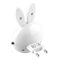 Светильник ночник Feron FN1168 1W 220V, белый 23350 Светильник ночник Feron FN1168 1W 220V, белый 23350