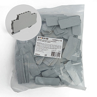 LD562-1-25 Торцевая заглушка для ЗНИ LD554 2,5 мм²  (JXB ST 2,5), серый STEKKER 39987 LD562-1-25 Торцевая заглушка для ЗНИ LD554 2,5 мм²  (JXB ST 2,5), серый STEKKER 39987