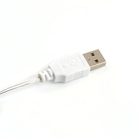 Гирлянда линейная Feron CL575 Роса, статичная, 5м USB 5000K , прозрачный шнур Гирлянда линейная Feron CL575 Роса, статичная, 5м USB 5000K , прозрачный шнур