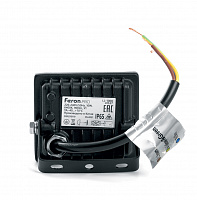 Светодиодный прожектор Feron.PRO LL-1000 IP65 10W 6400K  черный 41537 Светодиодный прожектор Feron.PRO LL-1000 IP65 10W 6400K  черный 41537