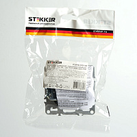 Выключатель 1-клавишный c индикатором (механизм), STEKKER, PSW10-9101-03, 250В, 10А, серия Эрна, черный 49146 Выключатель 1-клавишный c индикатором (механизм), STEKKER, PSW10-9101-03, 250В, 10А, серия Эрна, черный 49146