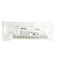 Колодка клеммная винтовая STEKKER, линейка 12 штук, полиэтилен, LD227-6A DIY 39899 Колодка клеммная винтовая STEKKER, линейка 12 штук, полиэтилен, LD227-6A DIY 39899