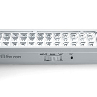 Светильник аварийный, 60 LED AC/DC, белый, EM112 артикул 41534 Светильник аварийный, 60 LED AC/DC, белый, EM112 артикул 41534