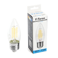 Лампа светодиодная Feron LB-713 Свеча E27 11W 230V 6400K 38274 Лампа светодиодная Feron LB-713 Свеча E27 11W 230V 6400K 38274