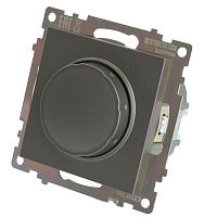 Выключатель диммирующий TRIAC (механизм) 250В, 500W, серия Катрин, графит, GLS10-7106-06  49413 Выключатель диммирующий TRIAC (механизм) 250В, 500W, серия Катрин, графит, GLS10-7106-06  49413