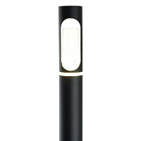 Светильник садово-парковый Feron DH1106, 15W, GU10, 230V, черный (столб) 51232 Светильник садово-парковый Feron DH1106, 15W, GU10, 230V, черный (столб) 51232