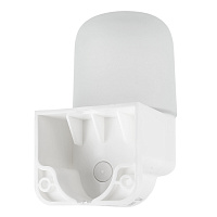 Светильник НББ 01-60-003 152х112х82мм, E27 max 60Вт, угловой пласт. корпус, стекло, IP65, белый 53167