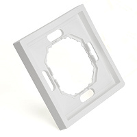 Рамка STEKKER, PFR00-5001-01 1-местная, серия Эмили, белый фарфор, soft touch 49884 Рамка STEKKER, PFR00-5001-01 1-местная, серия Эмили, белый фарфор, soft touch 49884