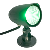 Светодиодный светильник тротуарный (грунтовый) Feron SP2714 12W зеленый 85-265V IP65  51767 Светодиодный светильник тротуарный (грунтовый) Feron SP2714 12W зеленый 85-265V IP65  51767