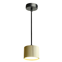Светильник потолочный Feron Barrel HL4588 ARIA  levitation 12W, 230V, GX53, золото + черный, на подвесе 1,7 м 51681 Светильник потолочный Feron Barrel HL4588 ARIA  levitation 12W, 230V, GX53, золото + черный, на подвесе 1,7 м 51681