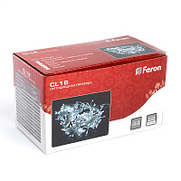Светодиодная гирлянда Feron CL18 занавес 1,5*1,5м  + 3м 2700К статичная, c питанием от сети 230V, c эффектом стробов, белый шнур Светодиодная гирлянда Feron CL18 занавес 1,5*1,5м  + 3м 2700К статичная, c питанием от сети 230V, c эффектом стробов, белый шнур