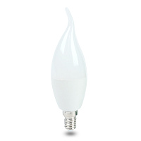 Лампа светодиодная Feron LB-980 Свеча на ветру E14 15W 175-265V 6400K 52076