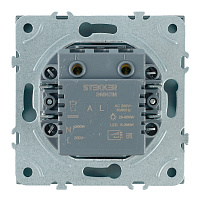 Выключатель диммирующий (механизм), STEKKER, 250В, 500W, серия Эмили, RSW10-5106-09, антрацит, soft touch 49920