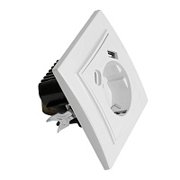 Розетка 1-местная STEKKER, PST16-9016-01, 250В, 2.1А с USB+ type C, серия Эрна, белый 50076 Розетка 1-местная STEKKER, PST16-9016-01, 250В, 2.1А с USB+ type C, серия Эрна, белый 50076