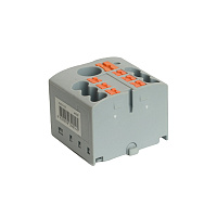 LD580 PTFIX 6-06/25 Зажим блочный PT распред. на 6 точ,сеч 2,5 мм2,690V,41А, интегр.1 точка,серый 49747 LD580 PTFIX 6-06/25 Зажим блочный PT распред. на 6 точ,сеч 2,5 мм2,690V,41А, интегр.1 точка,серый 49747