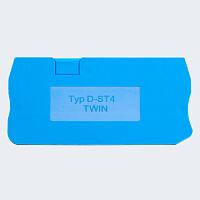 Торцевая заглушка для ЗНИ LD5734 мм² (JXB PT4), синий LD582-1-40 49271 Торцевая заглушка для ЗНИ LD5734 мм² (JXB PT4), синий LD582-1-40 49271