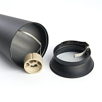 Светильник потолочный Feron ML185 Barrel BELL MR16 35W, 230V, GU10, чёрный  48415 Светильник потолочный Feron ML185 Barrel BELL MR16 35W, 230V, GU10, чёрный  48415