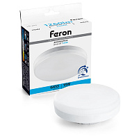 Лампа светодиодная диммируемая Feron LB-457 GX53 15W 230V 6400K 51069 Лампа светодиодная диммируемая Feron LB-457 GX53 15W 230V 6400K 51069
