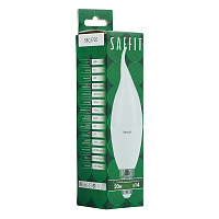 Лампа светодиодная SAFFIT SBC3720 Свеча на ветру E14 20W 230V 4000K 55275
