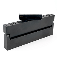 Светильник трековый светодиодный на шинопровод 12W, 1080 Lm, 4000К, 30 градусов, черный, Feron AL139 серия LensFold Артикул 51716