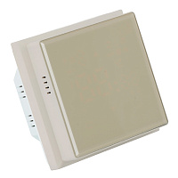 Терморегулятор Wi-Fi (механизм), STEKKER, 250В, 3500Вт, серия Эмили, RSW00-5119-08, кашемир, soft touch 50427