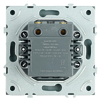 Розетка 2-местная USB + Type C (механизм), STEKKER, 250В, 20W, серия Эмили, RST10-5115-09, антрацит, soft touch 49931