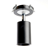 Светодиодный светильник Feron AL180 встраиваемый 10+3W 4000K черный Светодиодный светильник Feron AL180 встраиваемый 10+3W 4000K черный