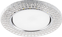 Светильник встраиваемый с белой LED подсветкой Feron CD4028 потолочный GX53 без лампы прозрачный 32651 Светильник встраиваемый с белой LED подсветкой Feron CD4028 потолочный GX53 без лампы прозрачный 32651