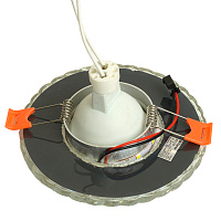 Светильник встраиваемый с белой LED подсветкой Feron CD938 потолочный MR16 G5.3 прозрачный Светильник встраиваемый с белой LED подсветкой Feron CD938 потолочный MR16 G5.3 прозрачный