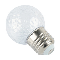 Лампа светодиодная Feron LB-385 Шарик 6400K прозрачный E27 1W 230V 52176