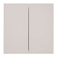 Выключатель 2-клавишный (механизм), STEKKER, 250В, 10А, серия Мия, RSW10-3104-08, пудровый жемчуг 50473