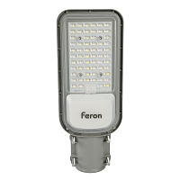 Светодиодный уличный консольный светильник Feron SP3040 80W 5000K 230V, серый 41549 Светодиодный уличный консольный светильник Feron SP3040 80W 5000K 230V, серый 41549