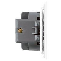 Выключатель 1-клавишный (механизм), STEKKER, 250В, 10А, серия Мия, RSW10-3103-01, белая магнолия 50428