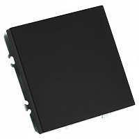  Выключатель 1-клавишный (механизм), STEKKER, 250В, 10А, серия Эмили, RSW10-5103-05, черный уголь, soft touch  49839