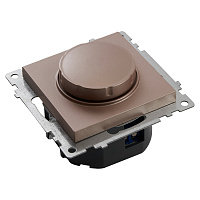 Выключатель диммирующий TRIAC(механизм), STEKKER GLS10-7106-02, 250V, 500W, серия Катрин, шампань 39601 Выключатель диммирующий TRIAC(механизм), STEKKER GLS10-7106-02, 250V, 500W, серия Катрин, шампань 39601
