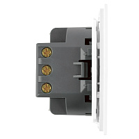 Переключатель перекрестный 1-клавишный (механизм), STEKKER, 250В, 10А, серия Мия, RSW10-3110-01, белая магнолия 50569