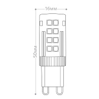 Лампа светодиодная Feron LB-432 G9 5W 175-265V 2700K 25769 Лампа светодиодная Feron LB-432 G9 5W 175-265V 2700K 25769