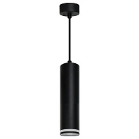 Светильник потолочный Feron ML1708 Barrel LUNA на подвесе  MR16 35W 230V, черный 55*200 48082 Светильник потолочный Feron ML1708 Barrel LUNA на подвесе  MR16 35W 230V, черный 55*200 48082