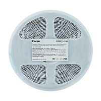 Светодиодная COB лента Feron LS530, 320SMD(2110) 10Вт/м 24V 5000*8*1.8мм 3000К IP20