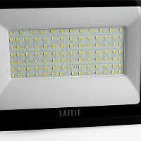 Светодиодный прожектор SAFFIT SFL90-100 IP65 100W 6400K черный 55068 Светодиодный прожектор SAFFIT SFL90-100 IP65 100W 6400K черный 55068