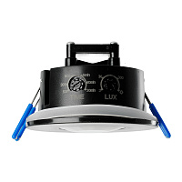 Датчик движения и освещенности 1200W 8m 120°(гориз.) 360°(верт.) чёрный, SEN55, артикул 51577   Датчик движения и освещенности 1200W 8m 120°(гориз.) 360°(верт.) чёрный, SEN55, артикул 51577
